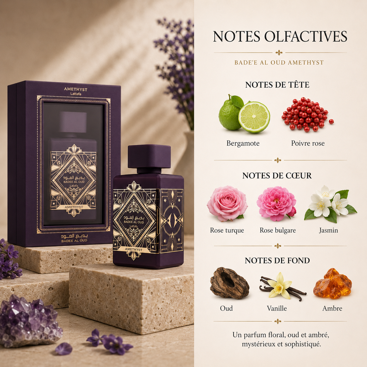 Badee Al Oud Amethyst